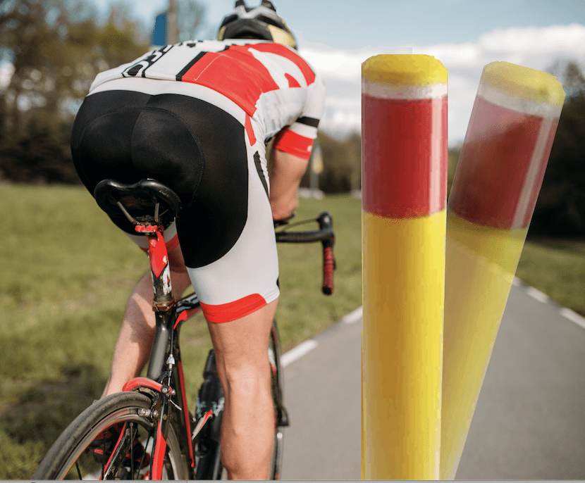 Bollard Bike Path - ZERO CIVIL