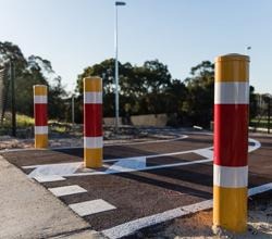 Bollard steel 150/165 - ZERO CIVIL